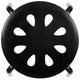 Black |#| Plastic Nesting Stack Stools - Classroom/Home, 11.5inchHeight, Black (5 Pack)