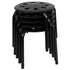 Plastic Nesting Stack Stools, 11.5"Height (5 Pack)