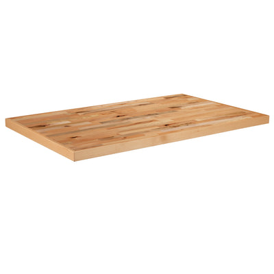 Rectangle Butcher Block Style Table Top - View 1