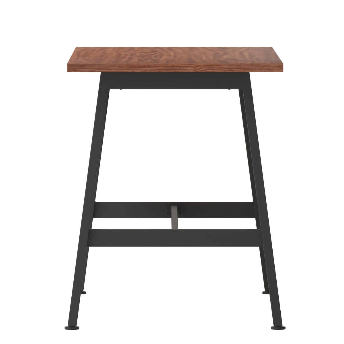 Walnut |#| Commercial 60x24 Conference Table with Laminate Top and A-Frame Base - Walnut