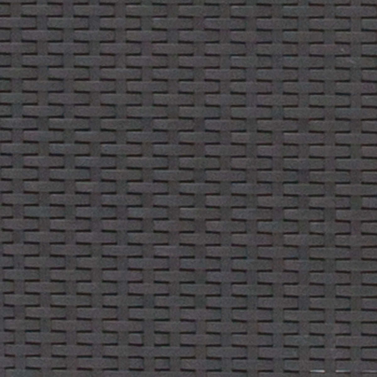 Dark Gray |#| Dk Gray Faux Rattan Loveseat with All-Weather Light Gray Cushions - Patio Chair