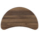 Rustic Walnut |#| Walnut Sit to Stand Mobile Laptop Computer Desk - Portable Rolling Standing Desk