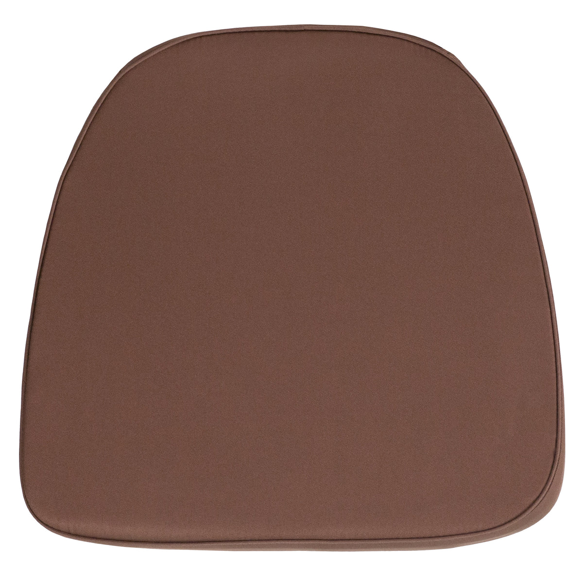 Brown |#| Soft Brown Fabric Chiavari Chair Cushion - Event Accessories - Chair Cushions
