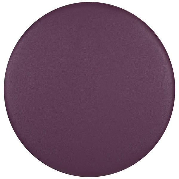 Purple |#| 18inchH Soft Seating Flexible Circle for Classrooms and Common Spaces - Purple