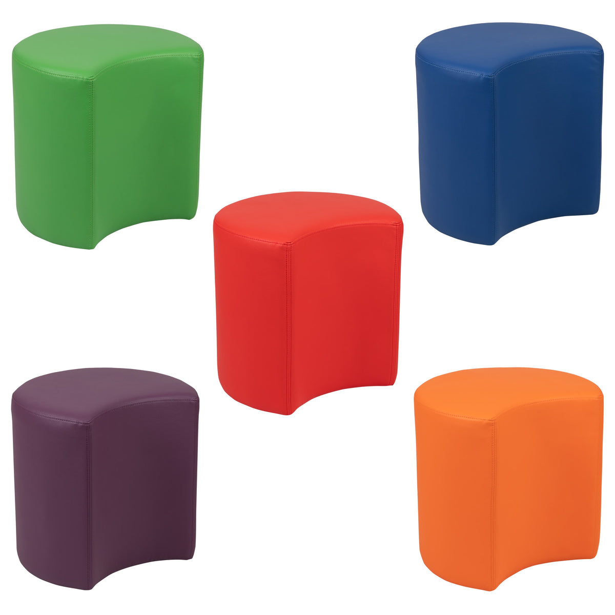 Soft Seating Flexible Flower Set for Classrooms - Assorted (18inchH)