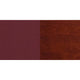 Burgundy Vinyl Seat/Mahogany Wood Frame |#| Solid Back Mahogany Wood Restaurant Chair - Burgundy Vinyl Seat
