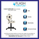 Black and White |#| Soccer Vinyl Upholstered Swivel Task Office Chair with Adjustable Height