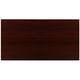 Mahogany Top/Black Frame |#| Industrial Modern Desk-47inchL Commercial Grade Home Office Desk-Mahogany/Black