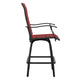 Red |#| Outdoor Stool - 30 inch Patio Bar Stool / Garden Chair, Red(Set of 2)