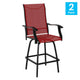 Red |#| Outdoor Stool - 30 inch Patio Bar Stool / Garden Chair, Red(Set of 2)