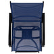 Navy |#| Outdoor Stool - 30 inch Patio Bar Stool / Garden Chair, Navy (Set of 2)