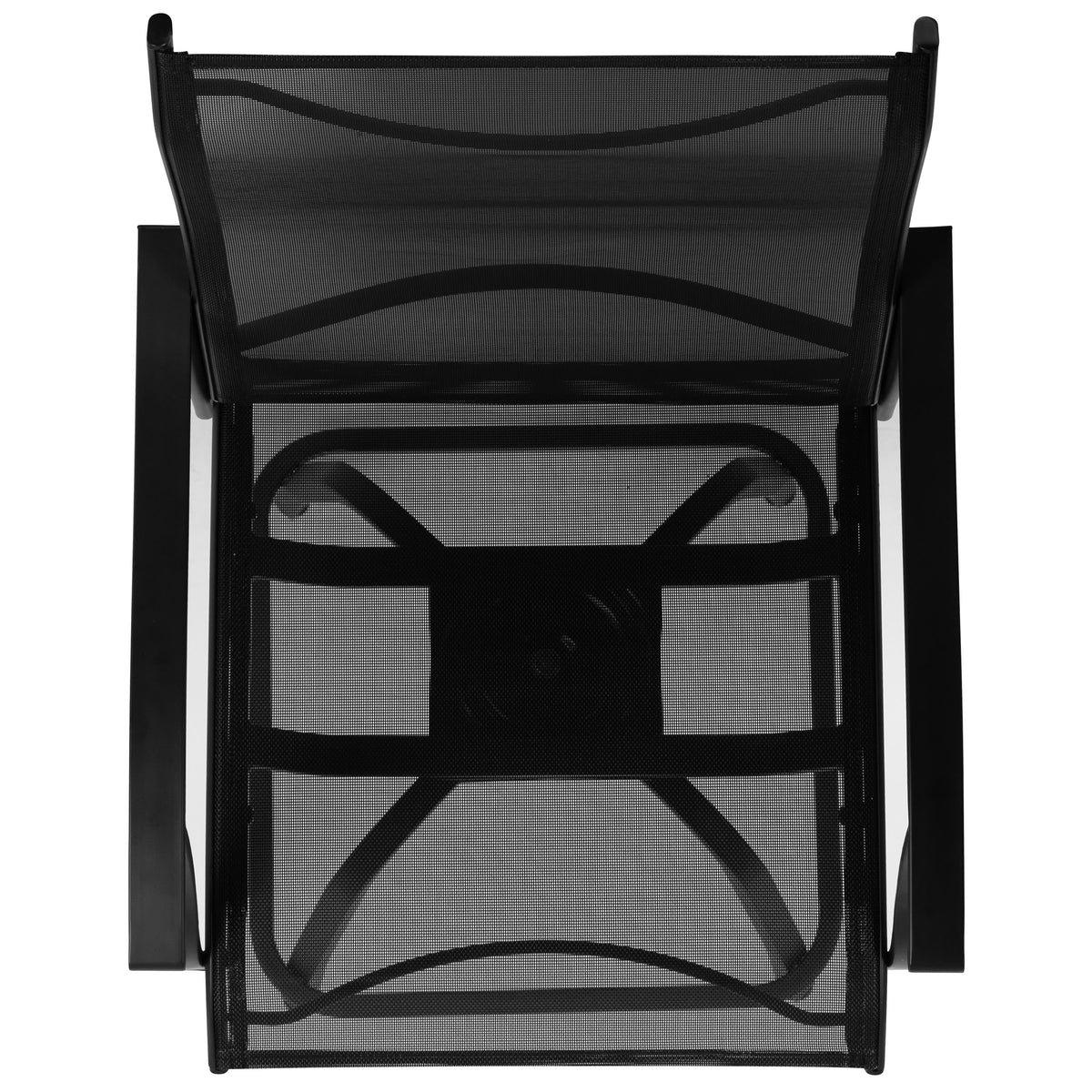 Black |#| Outdoor Stool - 30 inch Patio Bar Stool / Garden Chair, Black (Set of 2)