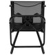 Black |#| Outdoor Stool - 30 inch Patio Bar Stool / Garden Chair, Black (Set of 2)