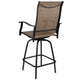 Brown |#| Outdoor Stool - 30 inch Patio Bar Stool / Garden Chair, Brown (Set of 2)