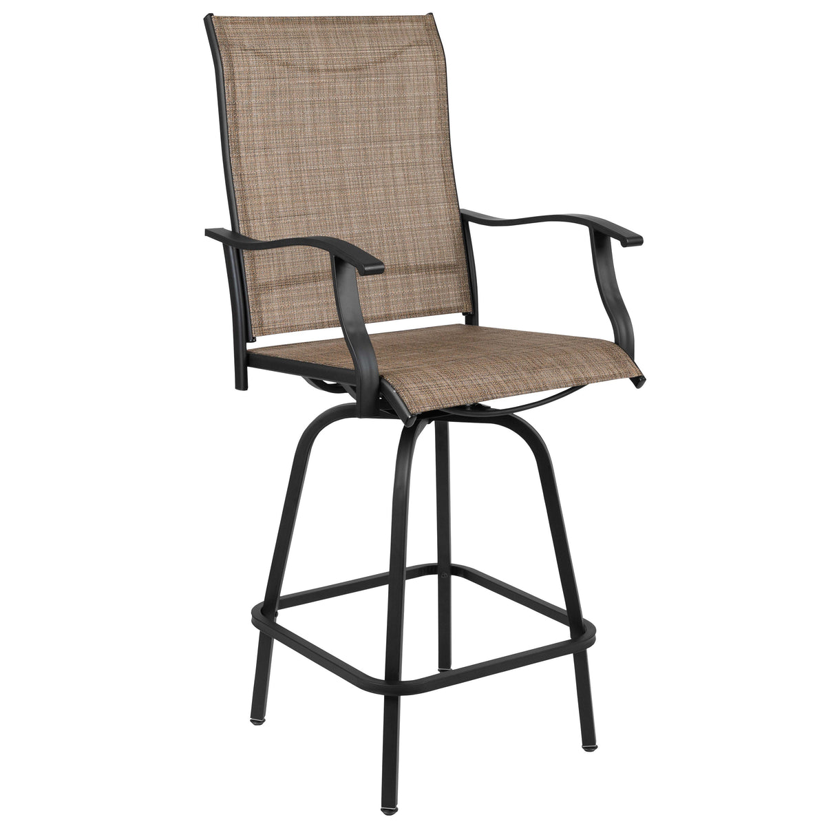 Brown |#| Outdoor Stool - 30 inch Patio Bar Stool / Garden Chair, Brown (Set of 2)