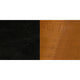 Black Vinyl Seat/Cherry Wood Frame |#| Vertical Slat Back Cherry Wood Restaurant Chair - Black Vinyl Seat