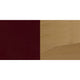 Burgundy Vinyl Seat/Natural Wood Frame |#| Vertical Slat Back Natural Wood Restaurant Chair - Burgundy Vinyl Seat