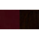 Burgundy Vinyl Seat/Walnut Wood Frame |#| Vertical Slat Back Walnut Wood Restaurant Chair - Burgundy Vinyl Seat
