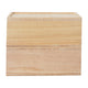 Light Natural |#| Set of 2 Paulownia Wood Storage Boxes with Pullout Drawers in Light Natural