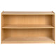 30"H x 48"L |#| Wooden 2 Section School Classroom Storage Cabinet for Commercial or Home Use