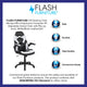 White |#| High Back White/Black Racing Style Ergonomic Gaming Chair with Flip-Up Arms