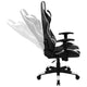 Black |#| Racing Gaming Ergonomic Chair with Fully Reclining Back in LeatherSoft