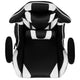 Black |#| Racing Gaming Ergonomic Chair with Fully Reclining Back in LeatherSoft