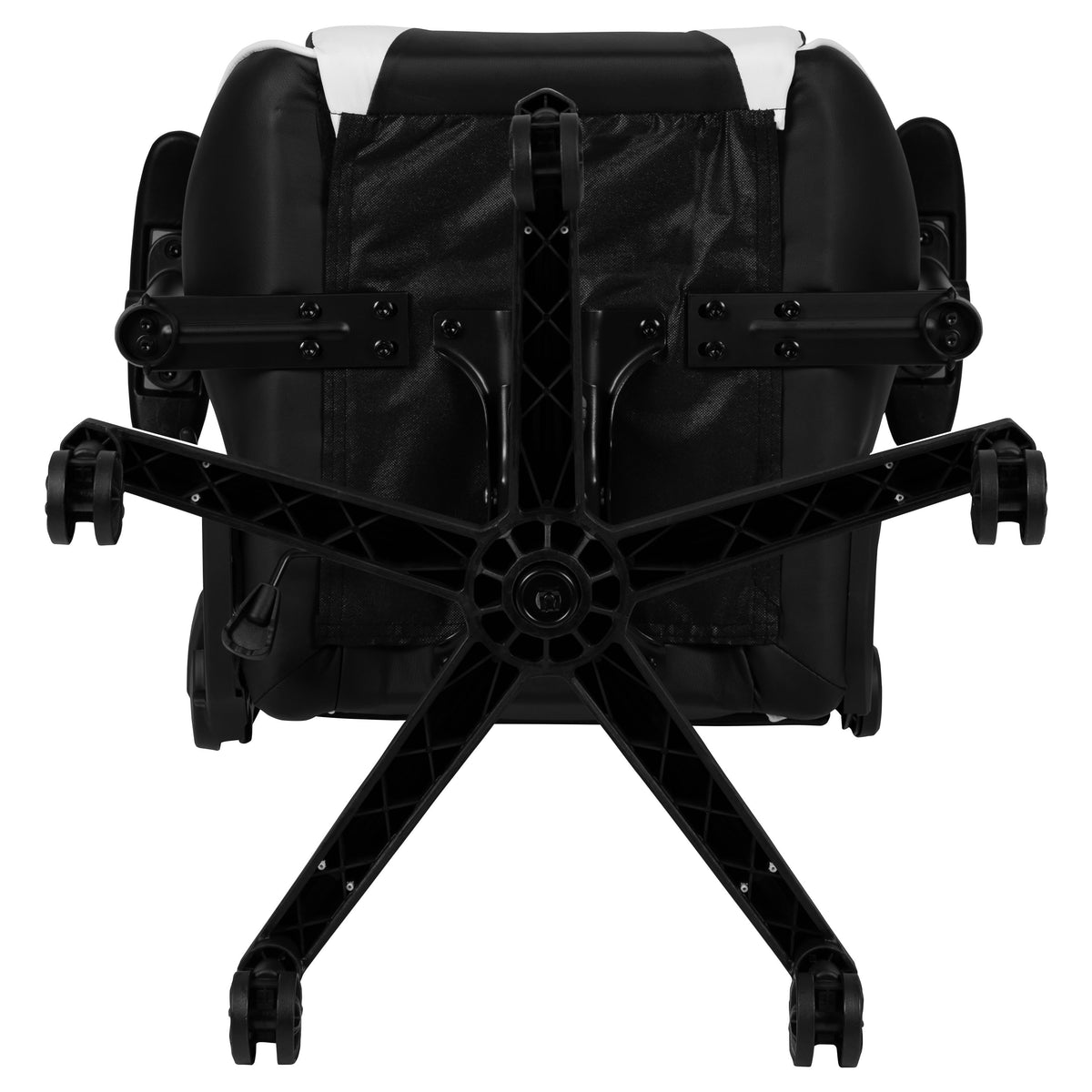 Black |#| Racing Gaming Ergonomic Chair with Fully Reclining Back in LeatherSoft