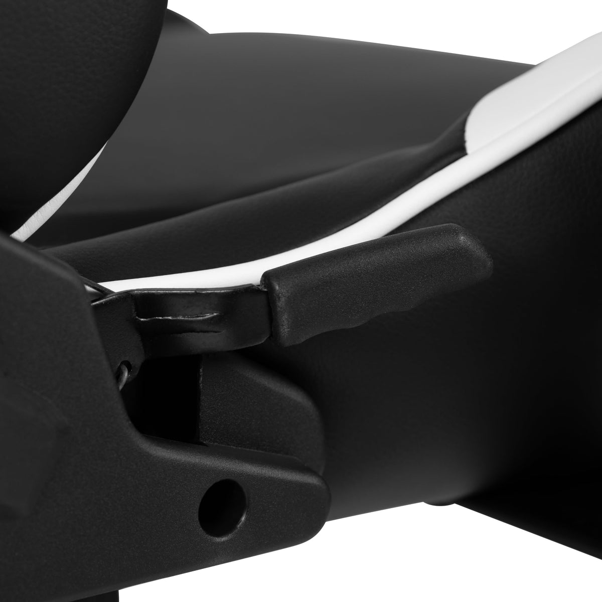 Black |#| Racing Gaming Ergonomic Chair with Fully Reclining Back in LeatherSoft